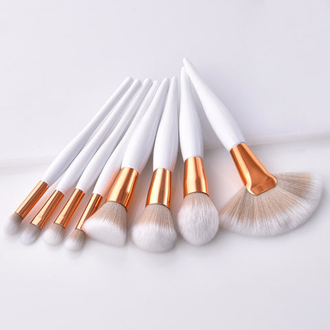 8 pcs/set makeup brush kit