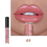Moist Lip Gloss Nude Glitter Shimmer Lipstick