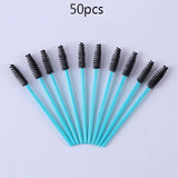 Yelix 50/100pcs Micro Disposable Eyelash Brushes Mascara