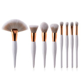 8 pcs/set makeup brush kit