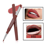 Miss Rose Brand 12 Colors Long-lasting Lip Liner Matte Lip Pencil Waterproof Moisturizing Lipsticks Makeup Contour Cosmetics