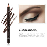 Black & Brown & White Eyeliner Pencil Waterproof