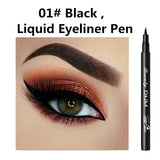 Black & Brown & White Eyeliner Pencil Waterproof