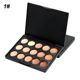 15 colors Professional concealer palettes
