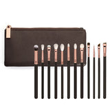 12 pcs Rose Gold makeup brushes sets