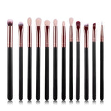 12 pcs Rose Gold makeup brushes sets