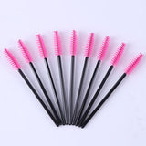 Yelix 50/100pcs Micro Disposable Eyelash Brushes Mascara
