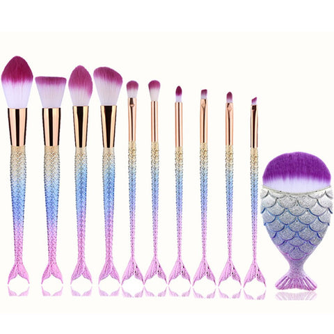 High Quality Professional 11PCS Makeup Brushes Sets