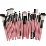 100% New High Quality 25pcs Makeup Brushes Blusher Eye Shadow Beauty Cosmetic Brushes Set Kit Pincel Maquiagem Drop Shipping
