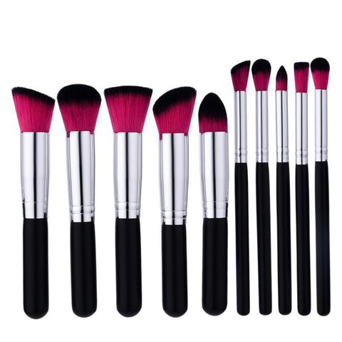 Pro 10pcs/set Makeup Brushes Powder Foundation